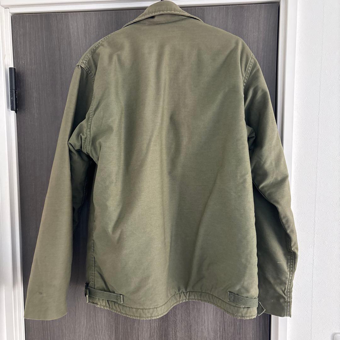 US.NAVY 80s A2 デッキジャケット DECK JACKET 40 M
