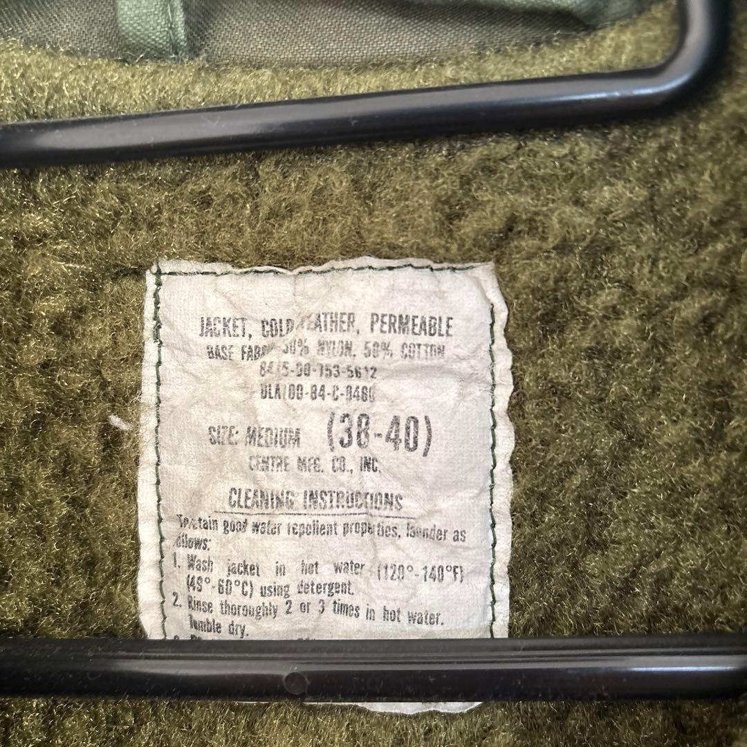 US.NAVY 80s A2 デッキジャケット DECK JACKET 40 M