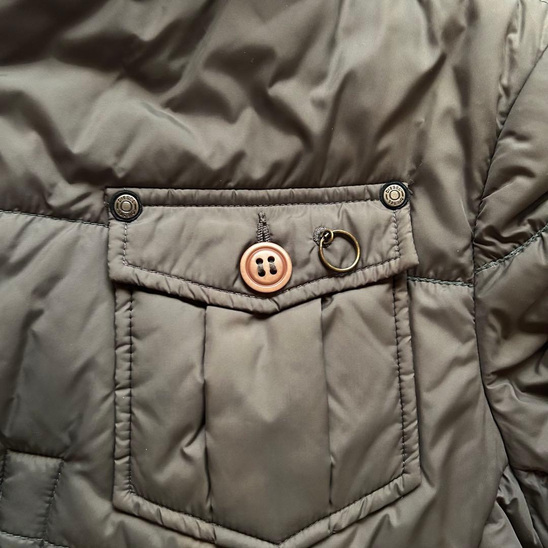 ジャケット・アウター archive grunge diesel nylon jacket khaki