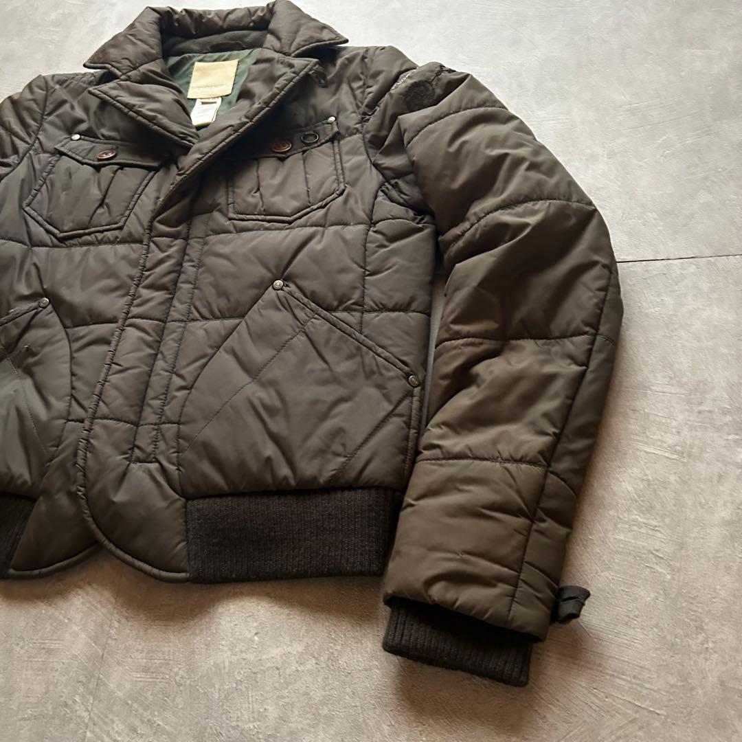 ジャケット・アウター archive grunge diesel nylon jacket khaki