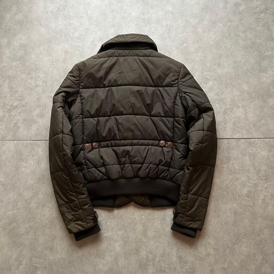 ジャケット・アウター archive grunge diesel nylon jacket khaki