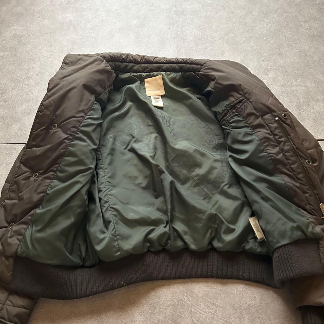 ジャケット・アウター archive grunge diesel nylon jacket khaki