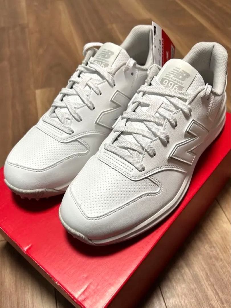 期間限定値下げ　ゴルフシューズ　New Balance 996 ホワイト