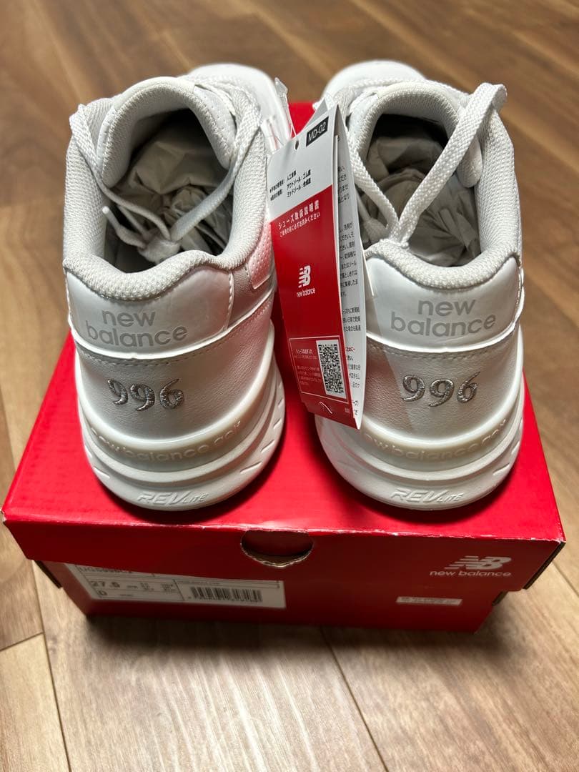 期間限定値下げ　ゴルフシューズ　New Balance 996 ホワイト