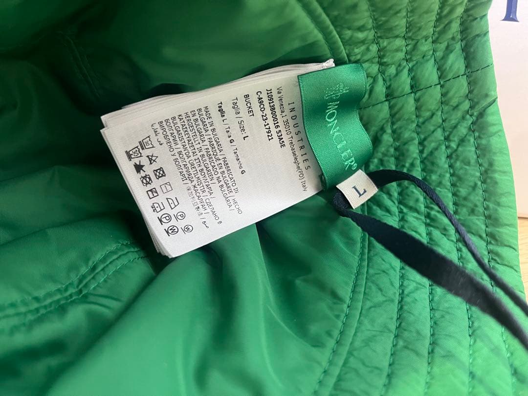 【新品タグ箱付き】MONCLER バケットハット