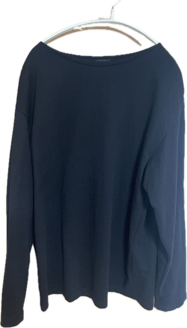 （美品）COMOLI コットン ボートネック 25AW