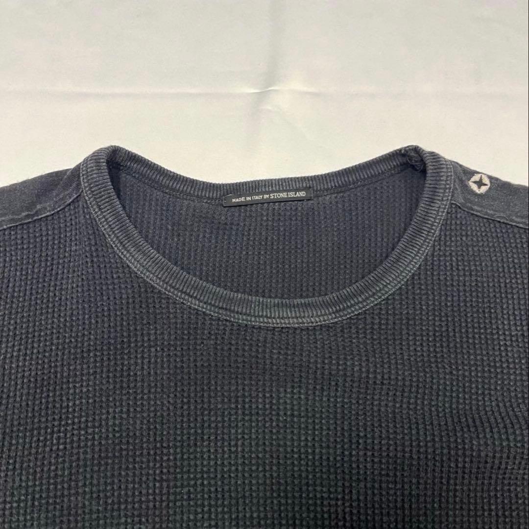 【STONE 】ストーンアイランド　サーマルシャツ　ワッフル