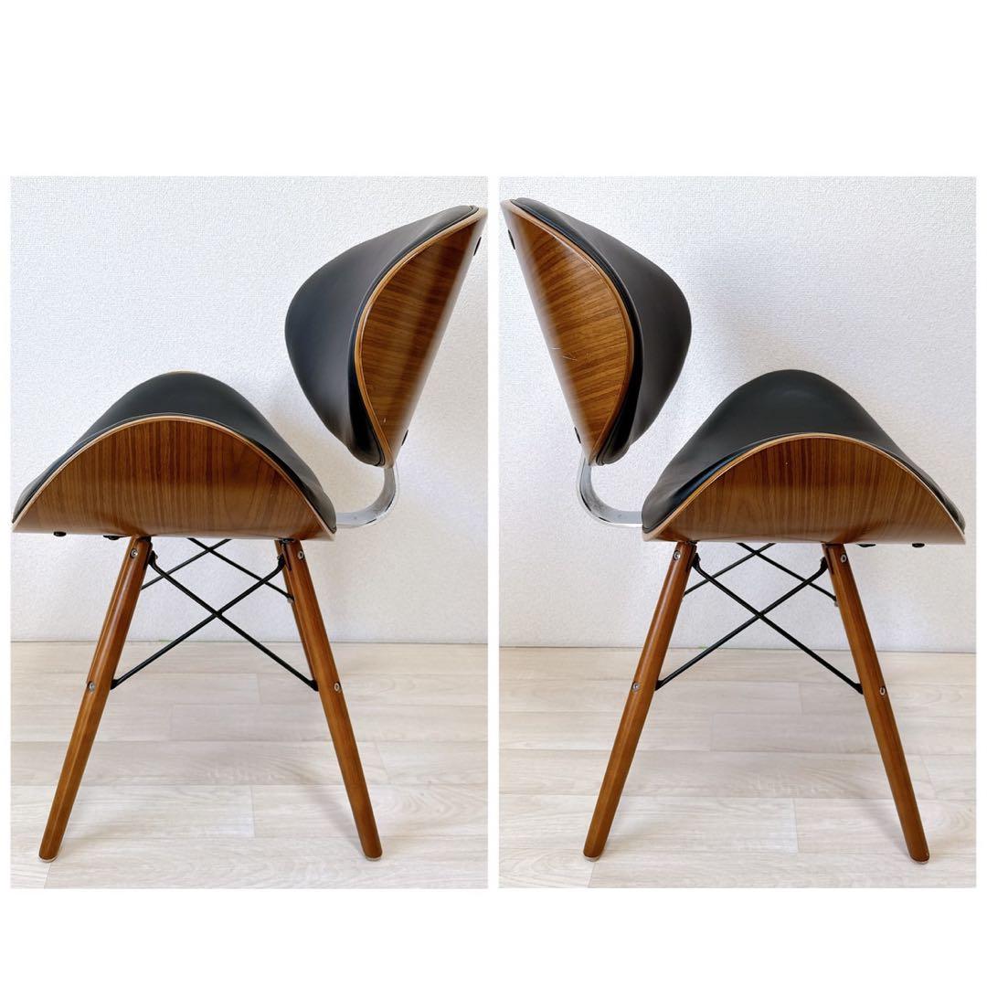 【美品】ブルチーノ ダイニングチェア　椅子　二脚セット　インテリア