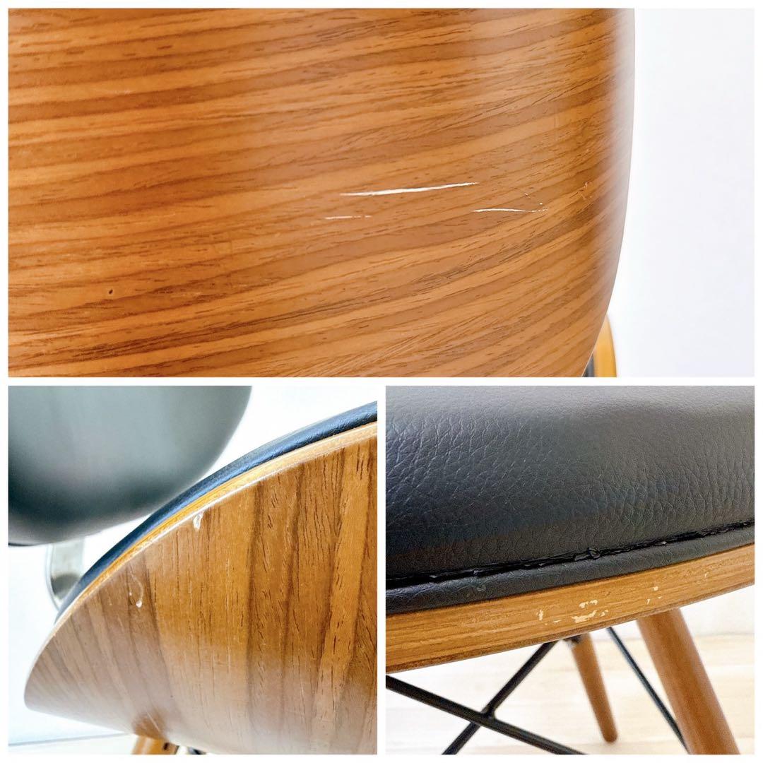 【美品】ブルチーノ ダイニングチェア　椅子　二脚セット　インテリア