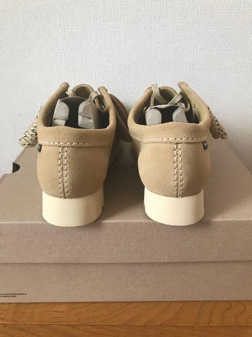 新品　クラークス　ワラビー　ゴアテックス　ビブラム　23.5cm