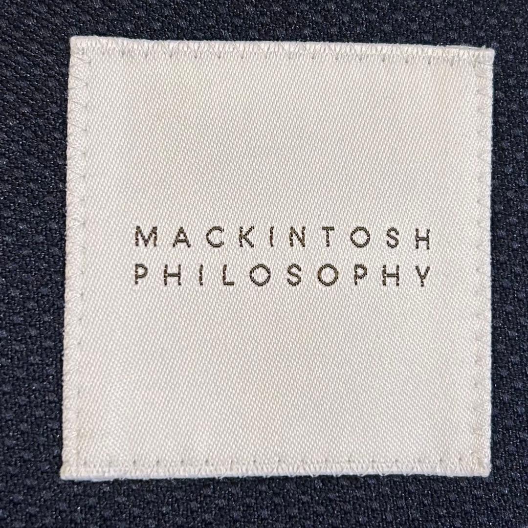 美品 マッキントッシュフィロソフィー トロッター テーラードジャケット ネイビー