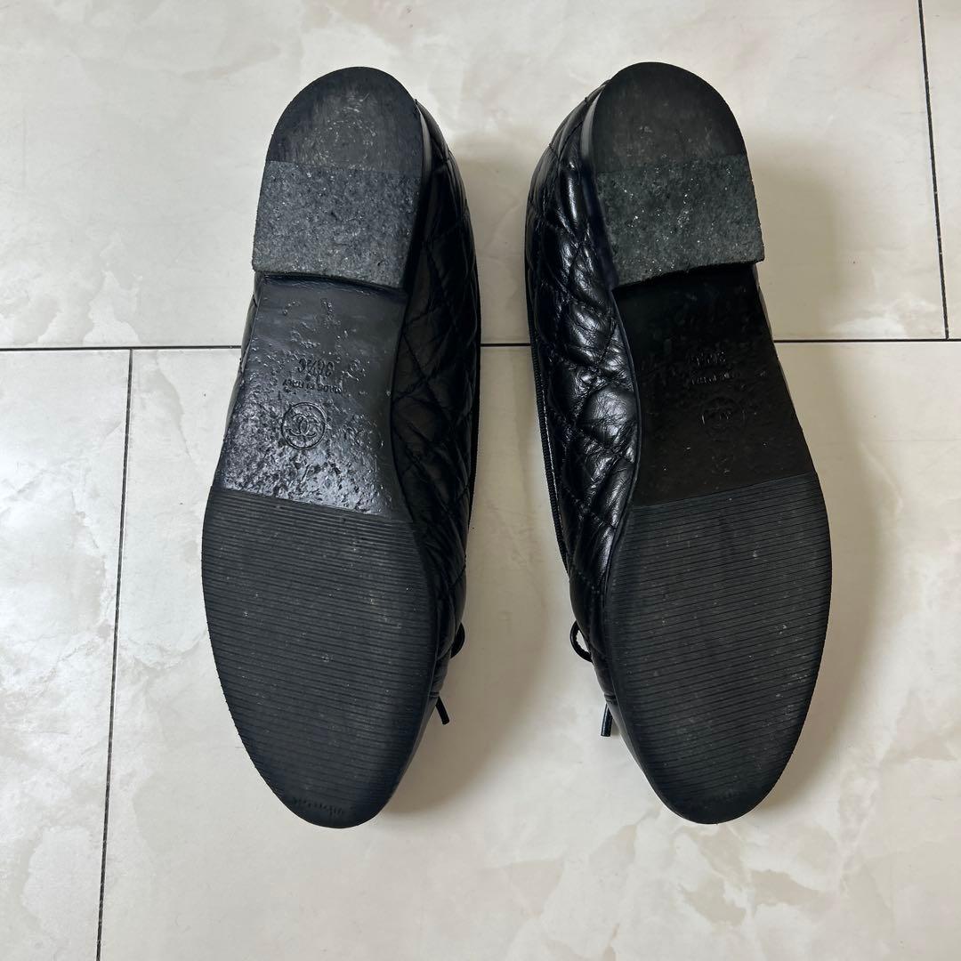 CHANEL バレリーナシューズ・箱と袋付き