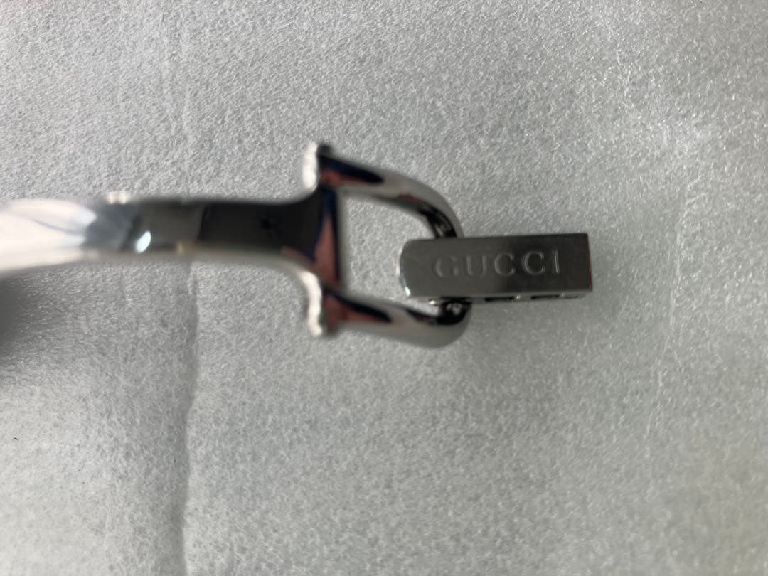 ⭐️GUCCI グッチ 時計 1500L ピンクシェル バングル