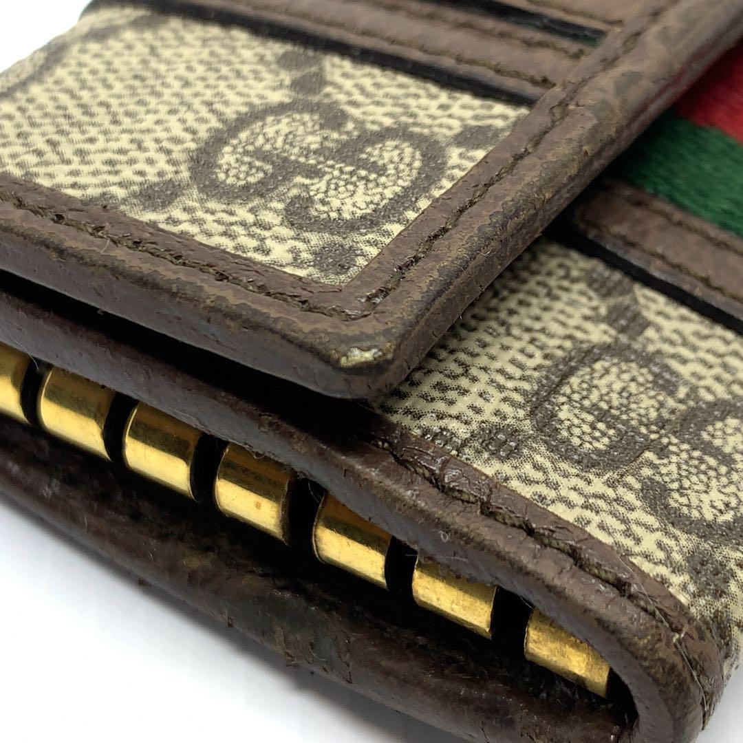 GUCCI オフィディア ggマーモント6連キーケース 0279/