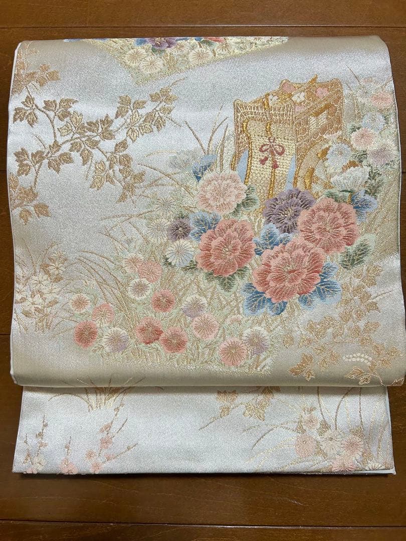 美品　未使用　しつけ糸付き　正絹訪問着　フルセット4点　松屋誂製　入学式　七五三