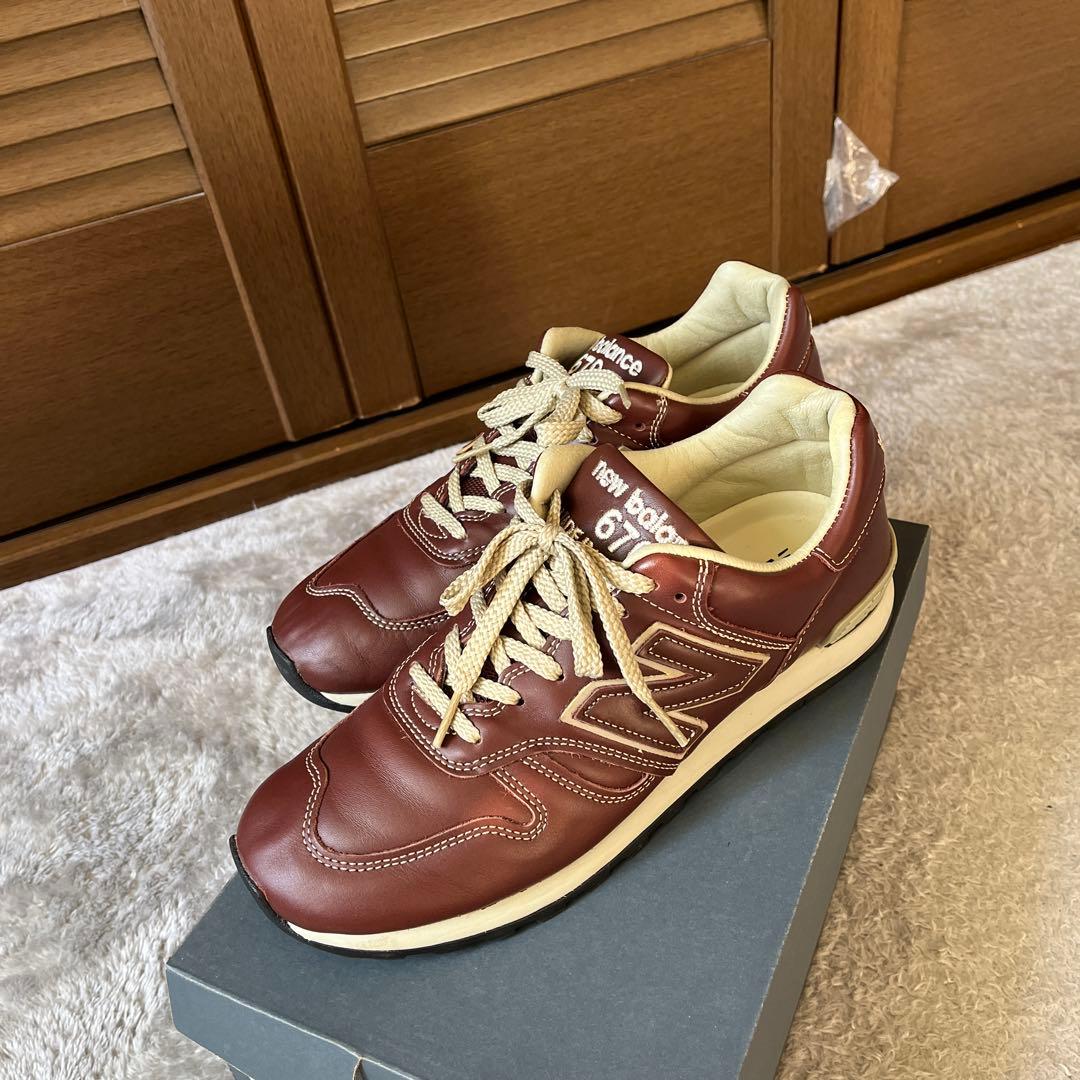 ニューバランススニーカー スポーツシューズ M670 BRN D
