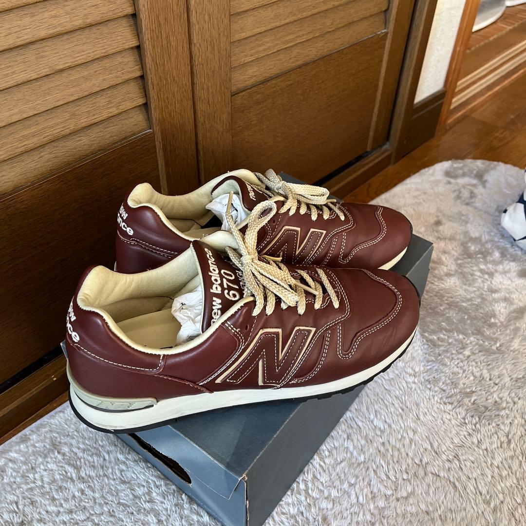 ニューバランススニーカー スポーツシューズ M670 BRN D