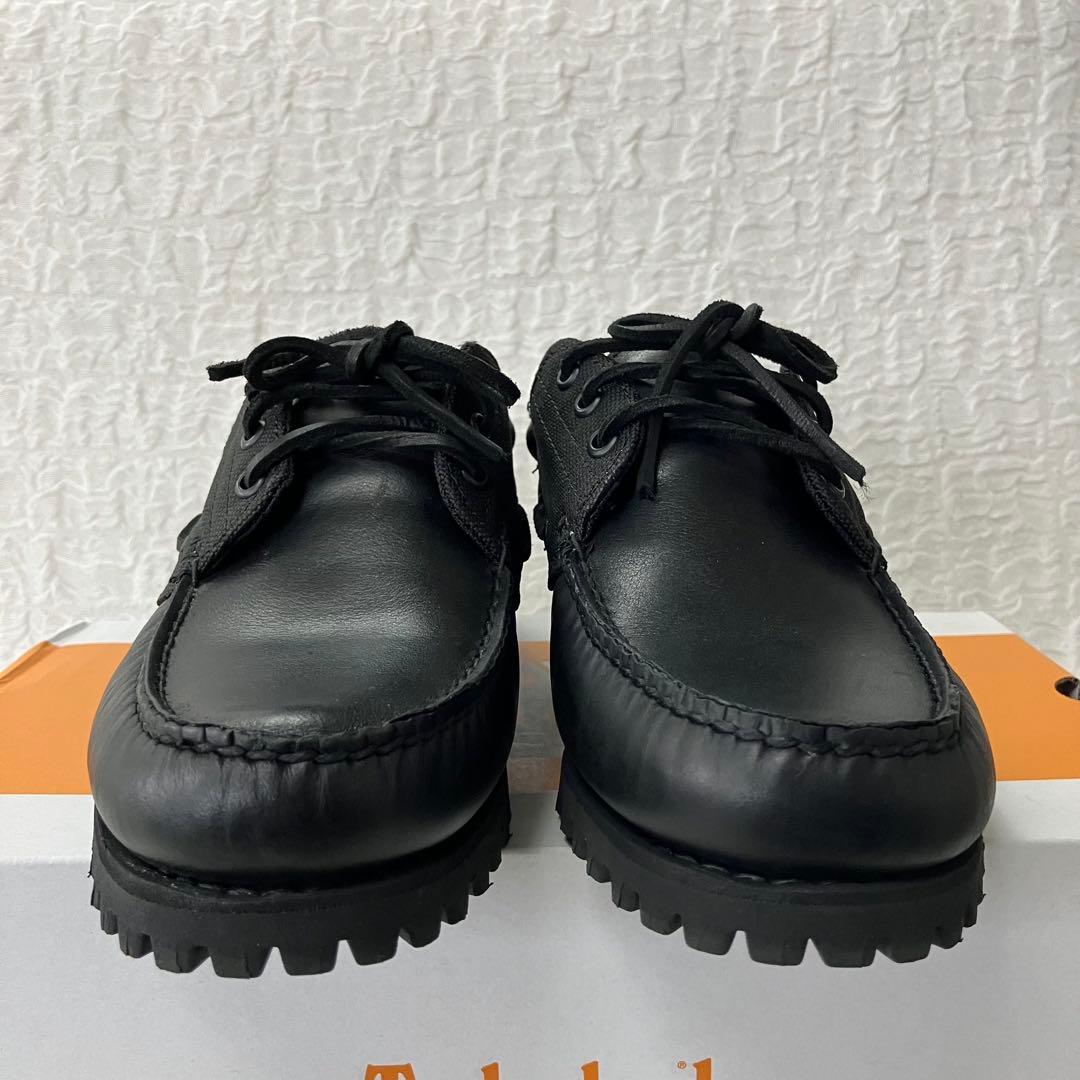 Timberland★オーセンティック ハンドソーン ボートシューズ 　ブラック