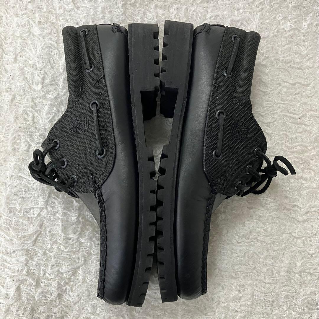 Timberland★オーセンティック ハンドソーン ボートシューズ 　ブラック