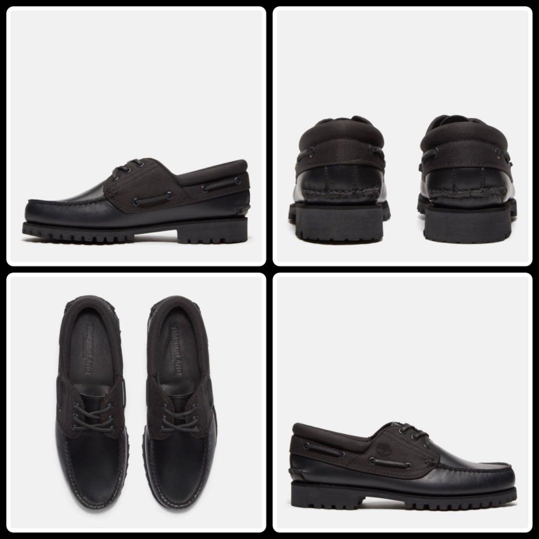 Timberland★オーセンティック ハンドソーン ボートシューズ 　ブラック