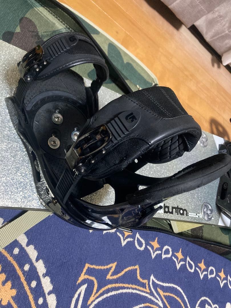 【値下】BURTONバートンX8 154.5 ボード&ビンディング&ボードケース