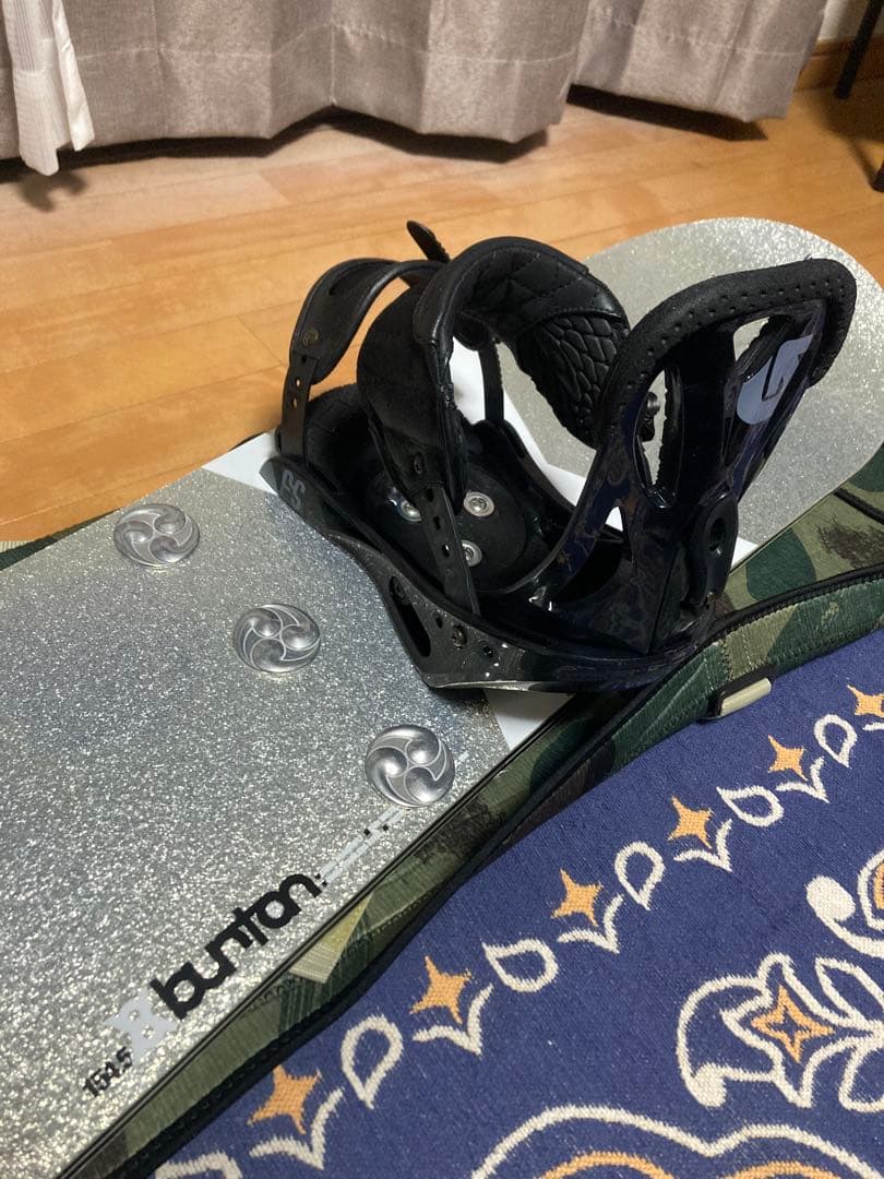 【値下】BURTONバートンX8 154.5 ボード&ビンディング&ボードケース