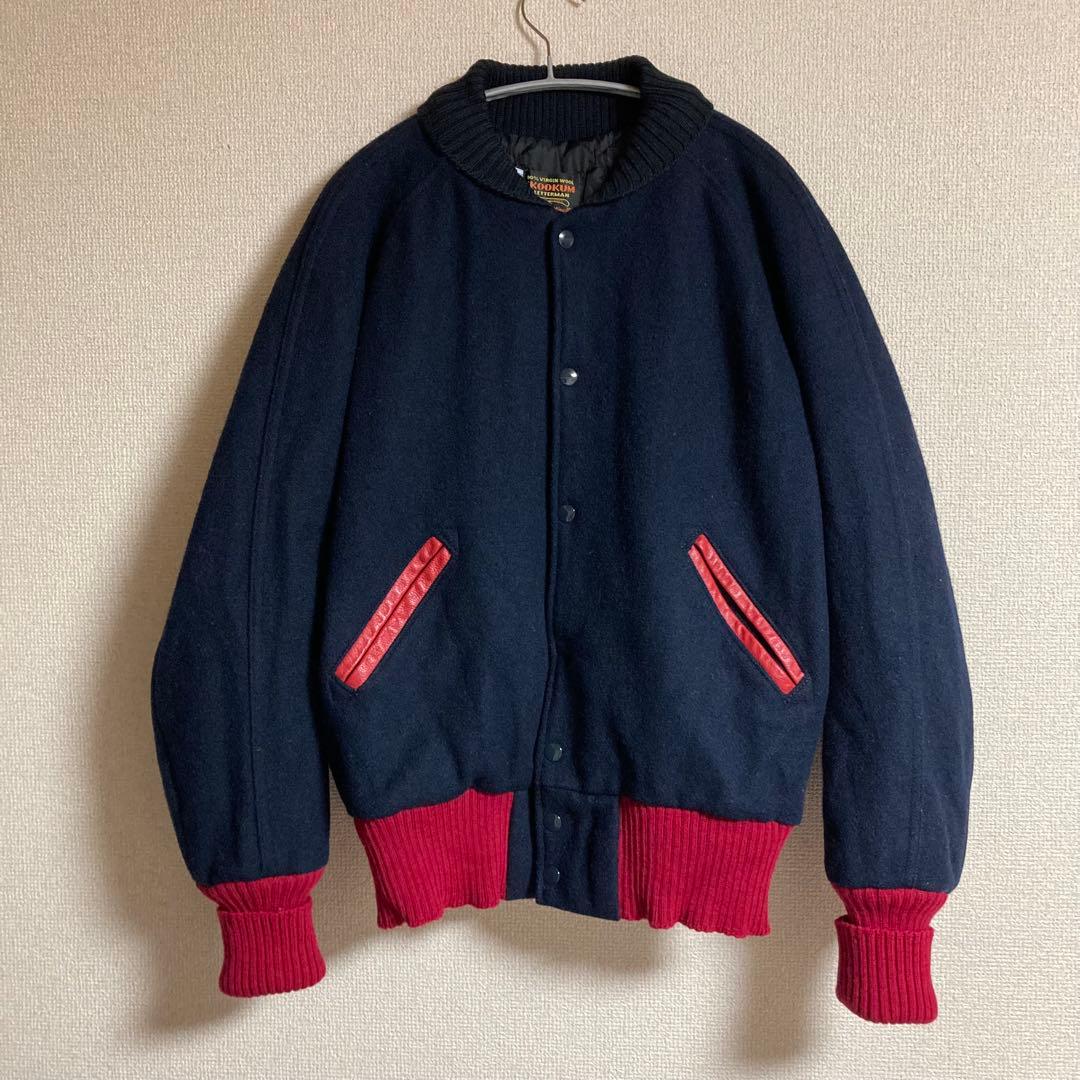 SKOOKUM スタジャン ネイビー サイズ：38