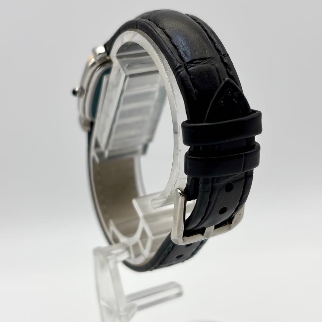 希少✨ SEIKO クレドール 腕時計 メンズ 18K ダイヤベゼル スクエア