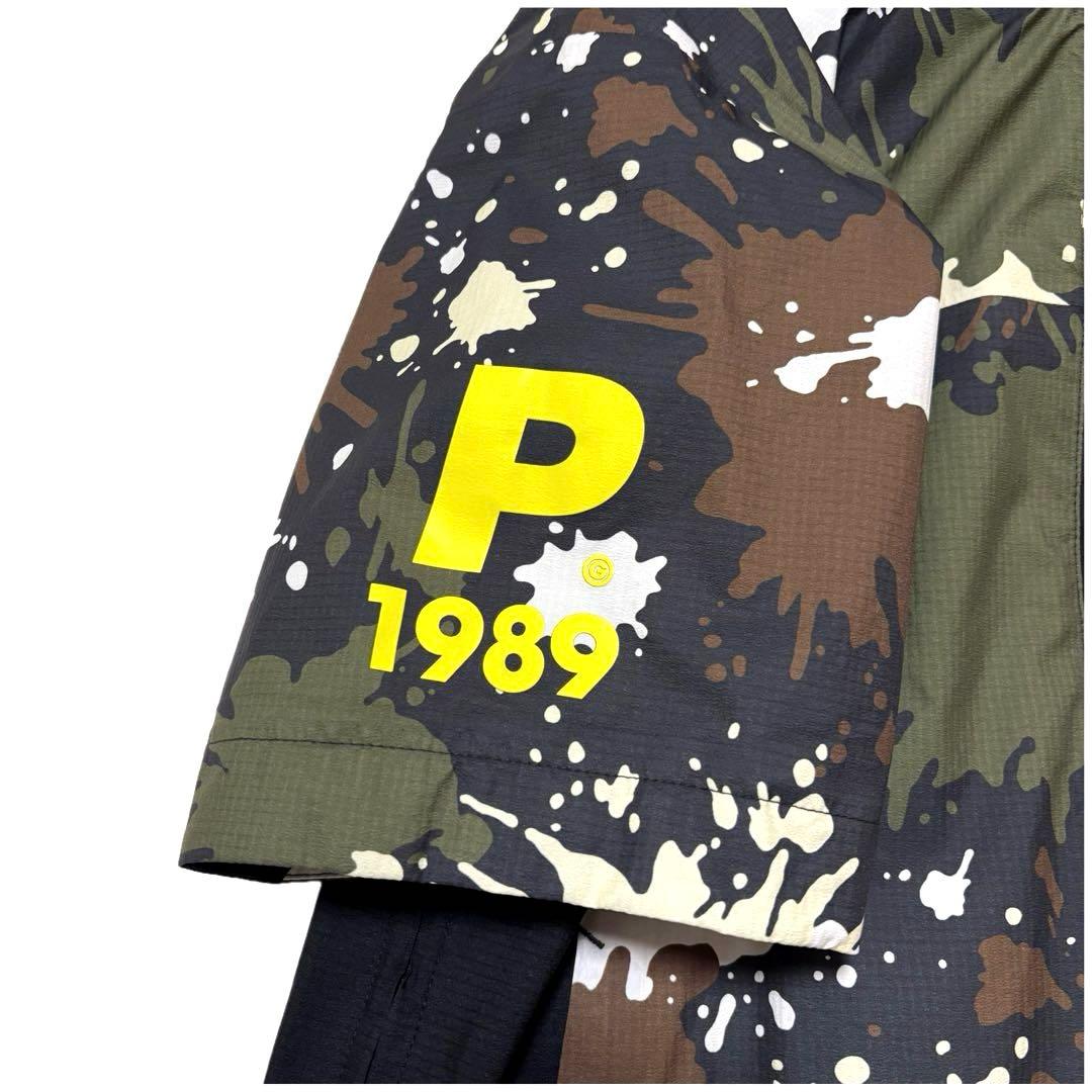 ✨美品✨PEARLY GATES　4way　ブルゾン カモフラ　バッグロゴ　M