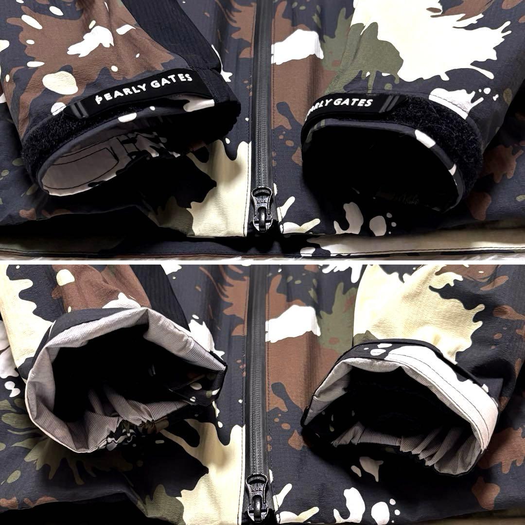 ✨美品✨PEARLY GATES　4way　ブルゾン カモフラ　バッグロゴ　M