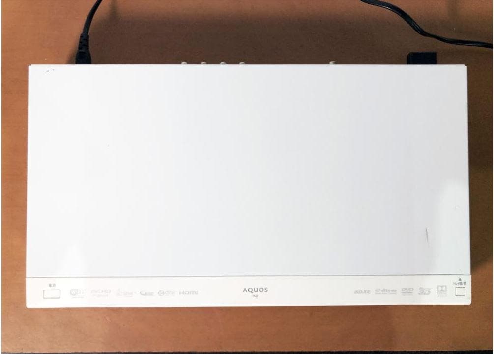 シャープブルーレイレコーダー【BDーW1800W】