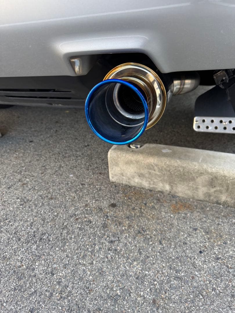 06&S ステンレス製マフラー テールパイプ 柿本改マフラー デリカD5用