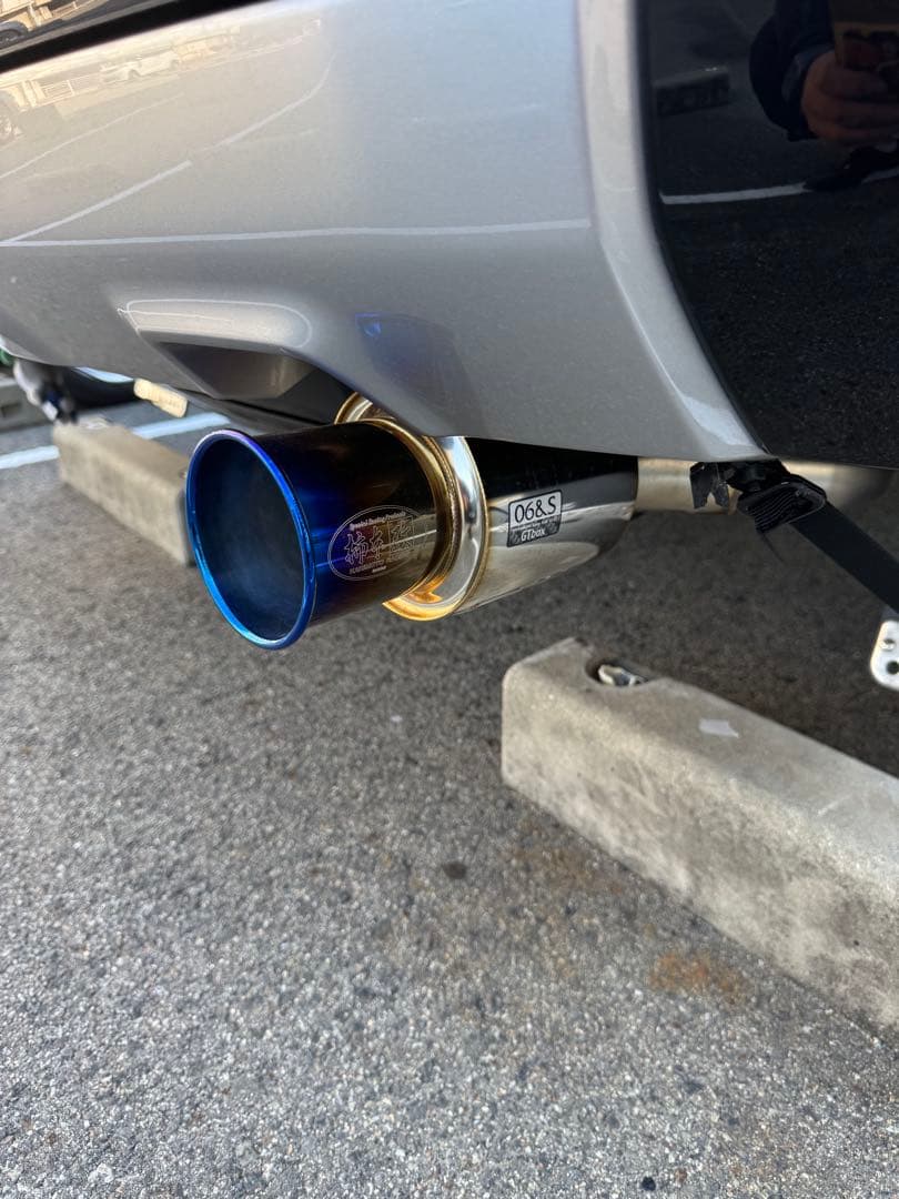 06&S ステンレス製マフラー テールパイプ 柿本改マフラー デリカD5用