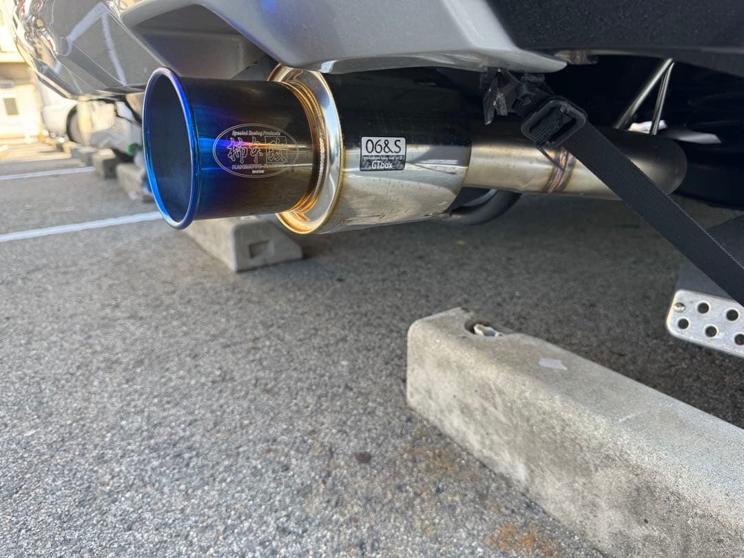 06&S ステンレス製マフラー テールパイプ 柿本改マフラー デリカD5用