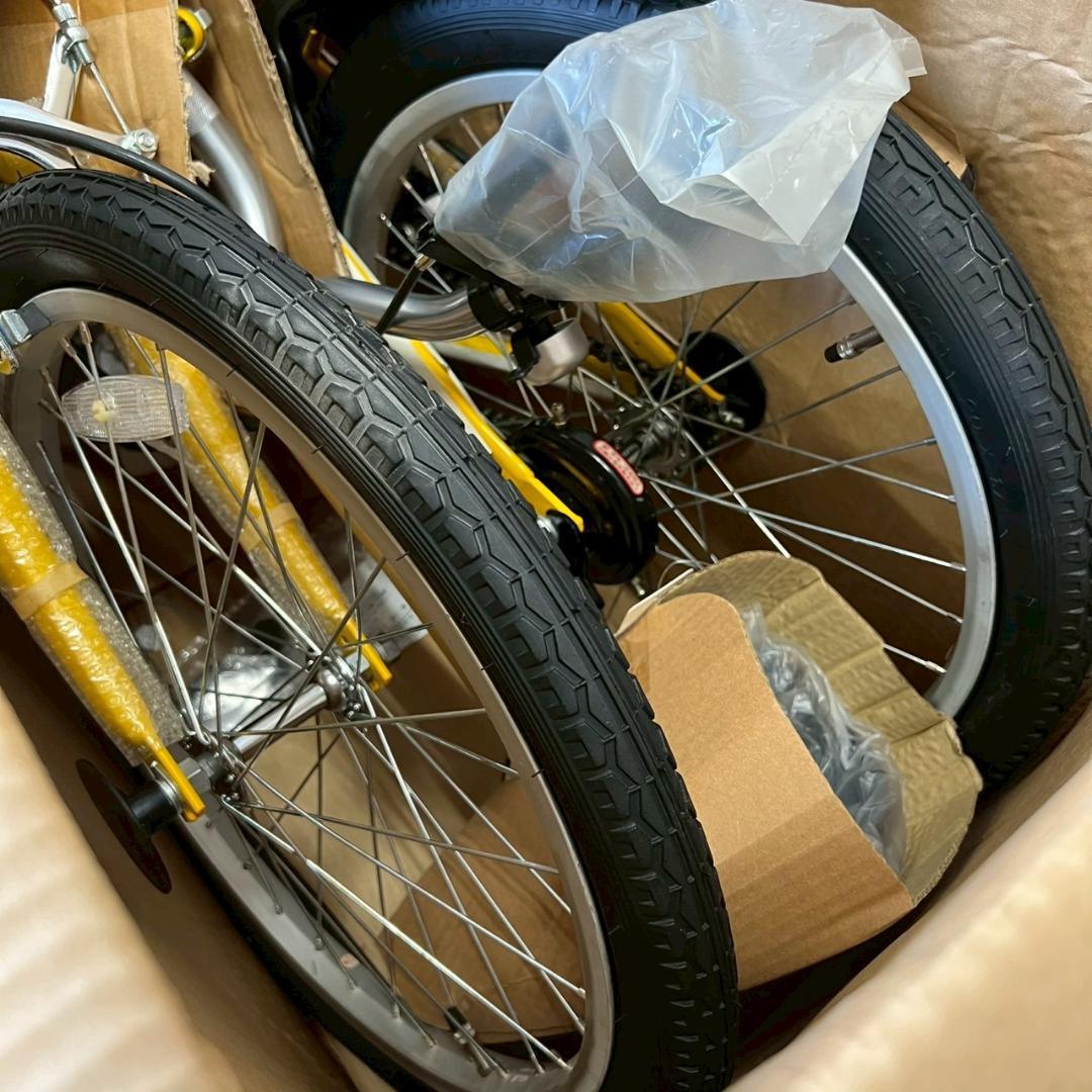 新品未使用 キャプテンスタッグ 折りたたみ自転車 20インチ Y1977