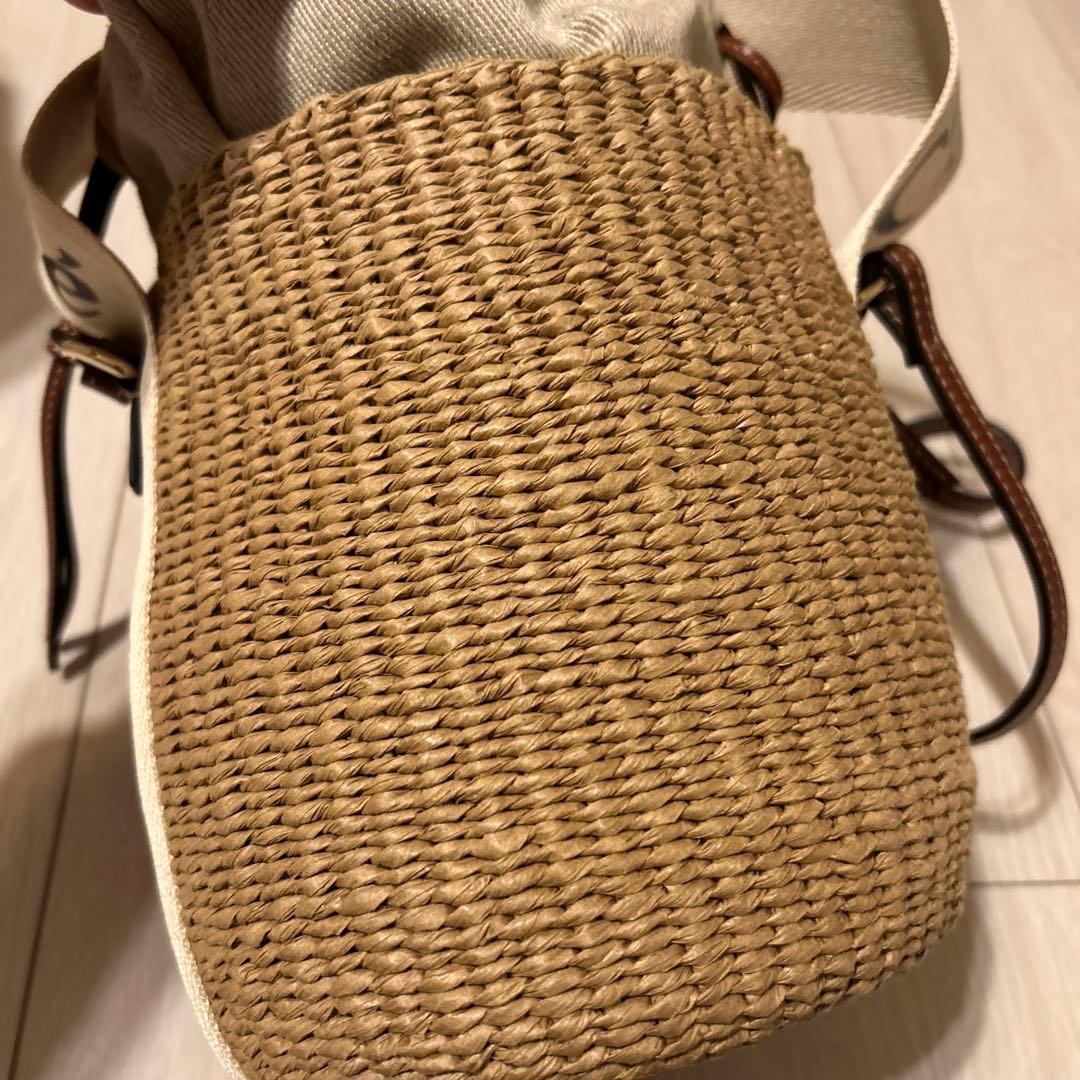 Chloe クロエ WOODY スモールバスケット カゴバッグ