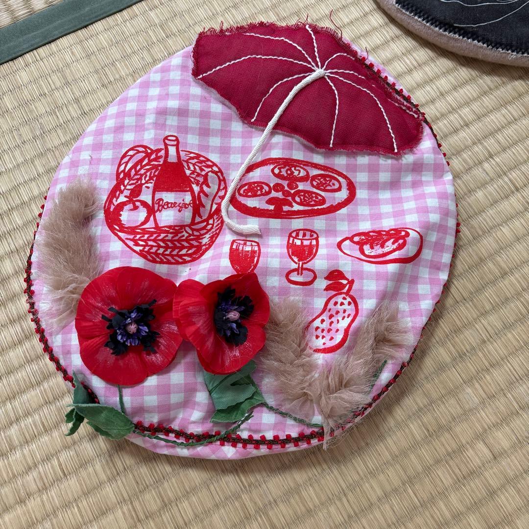 バライロノボウシ　バラ色の帽子　ピクニックベレー　今期も販売されてます