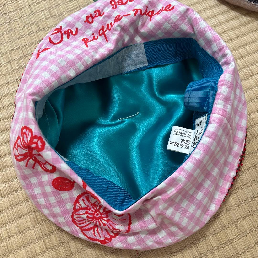 バライロノボウシ　バラ色の帽子　ピクニックベレー　今期も販売されてます