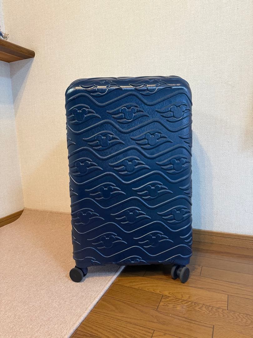 Disney cruise ネイビーブルー キャリーケース