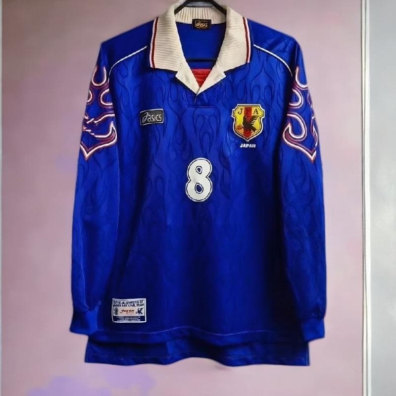 1998 NAKATA 8番 日本代表 長袖 シャツ