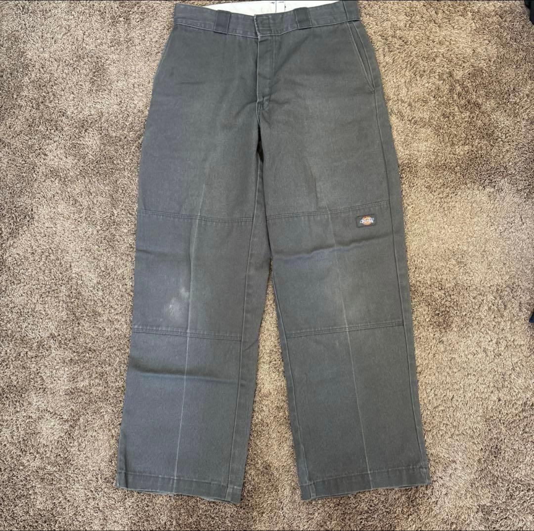 ディッキーズ　usa製　ダブルニー　90s