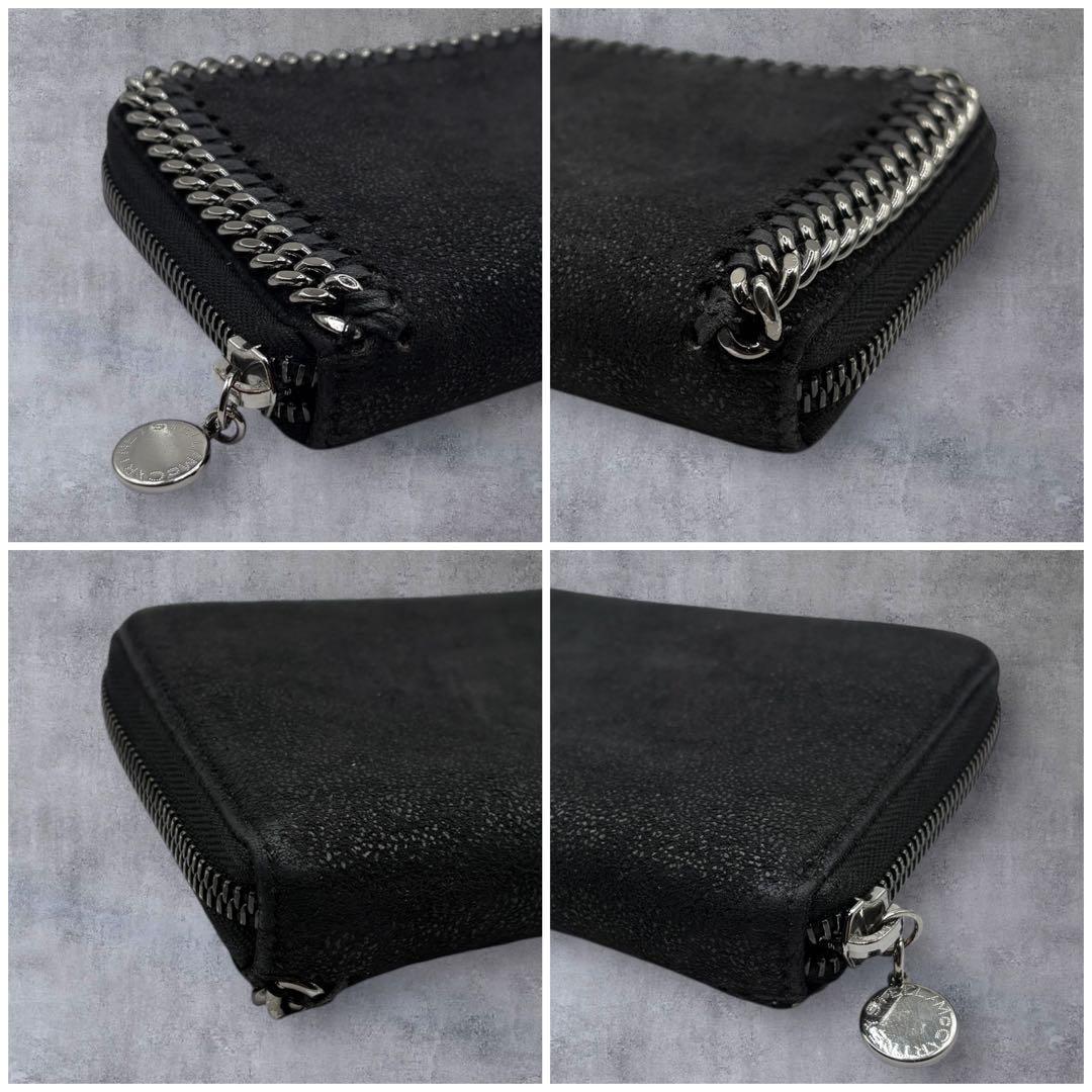 【極美品】ステラマッカートニー ファラベラ 長財布 ラウンドファスナー