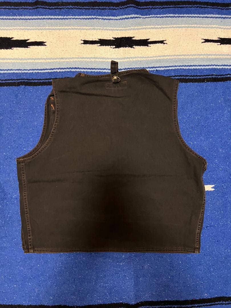 90s Polo Ralph Lauren フィッシングベスト　ブラック