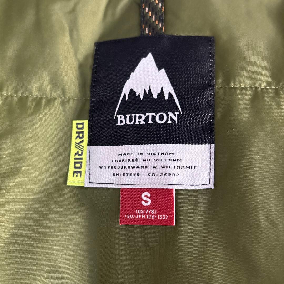Burton ジュニア　スノーボードウェア　上下セット