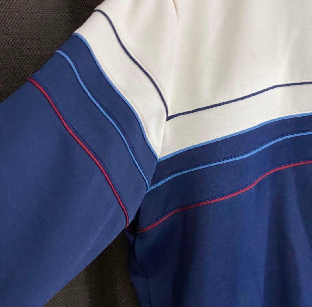 adidas 80's アディダス　トラックジャケット　トレフォイルロゴ刺繍