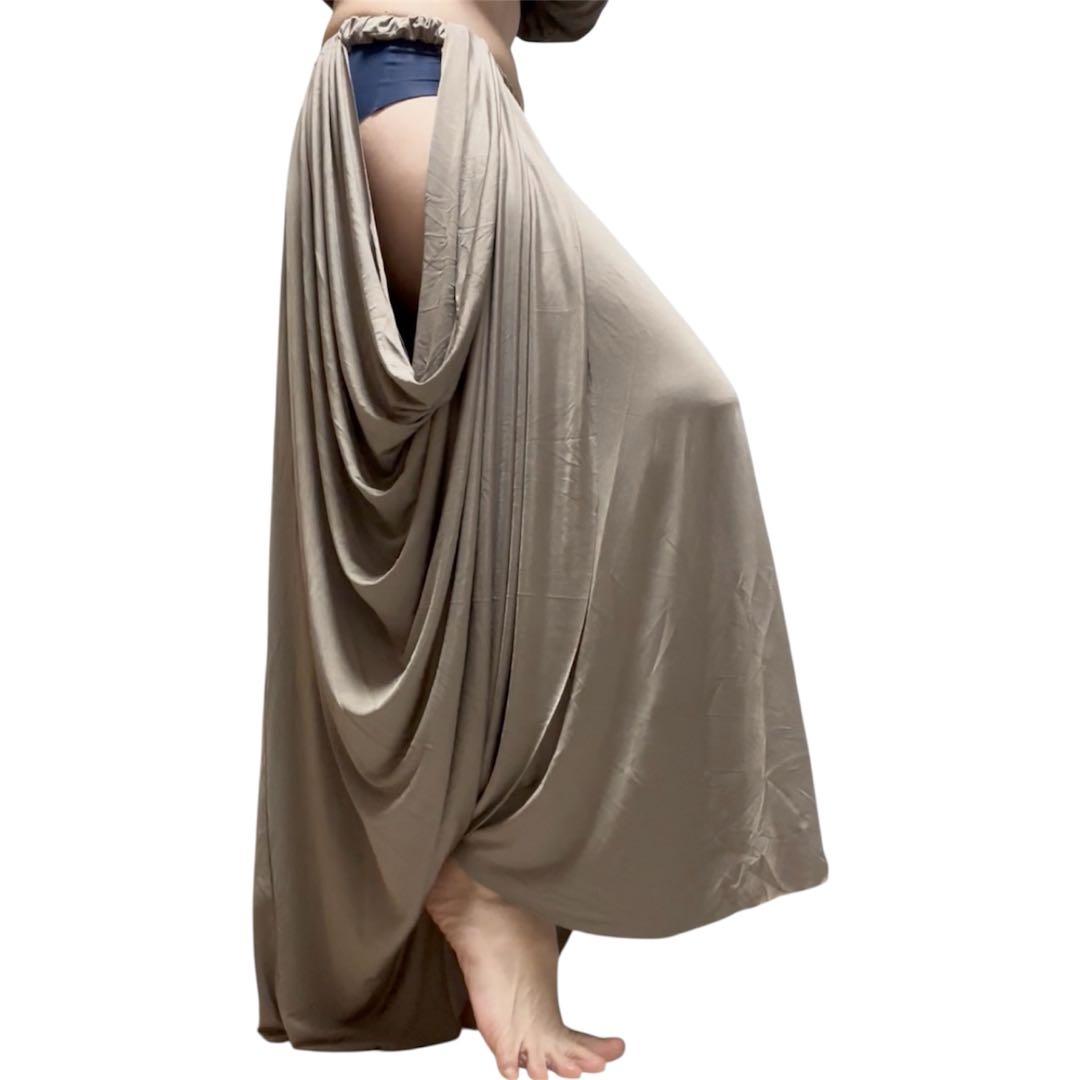 ベリーダンス ハーレムパンツ トライバルフュージョン サイドドレープ