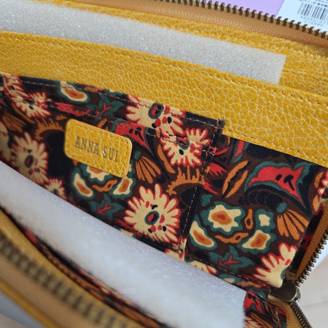 【✴️極美品・未使用✴️】ANNA SUI★アナスイ　ファスナー長財布