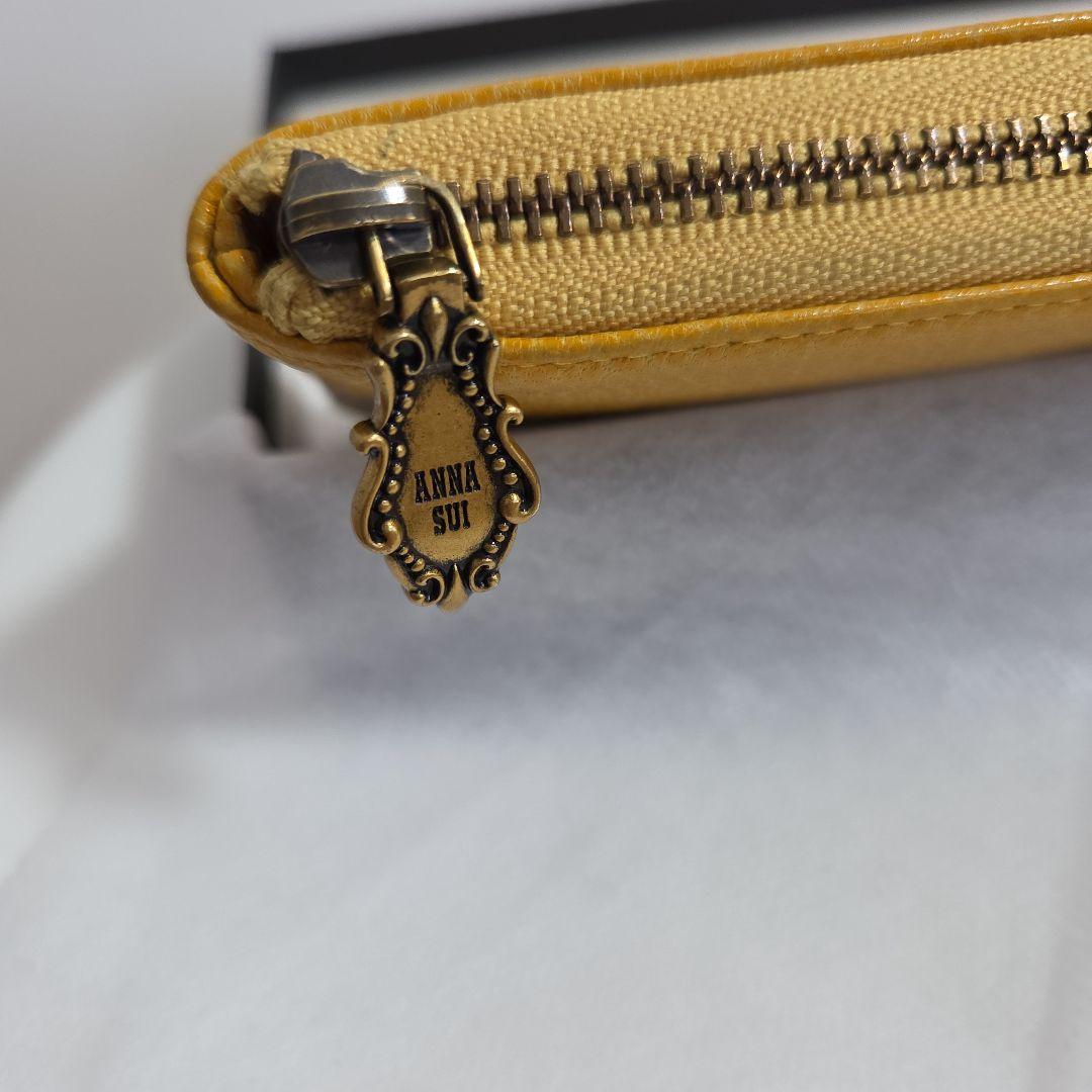 【✴️極美品・未使用✴️】ANNA SUI★アナスイ　ファスナー長財布