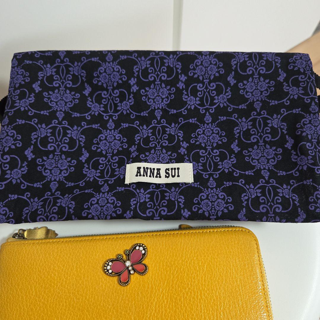 【✴️極美品・未使用✴️】ANNA SUI★アナスイ　ファスナー長財布