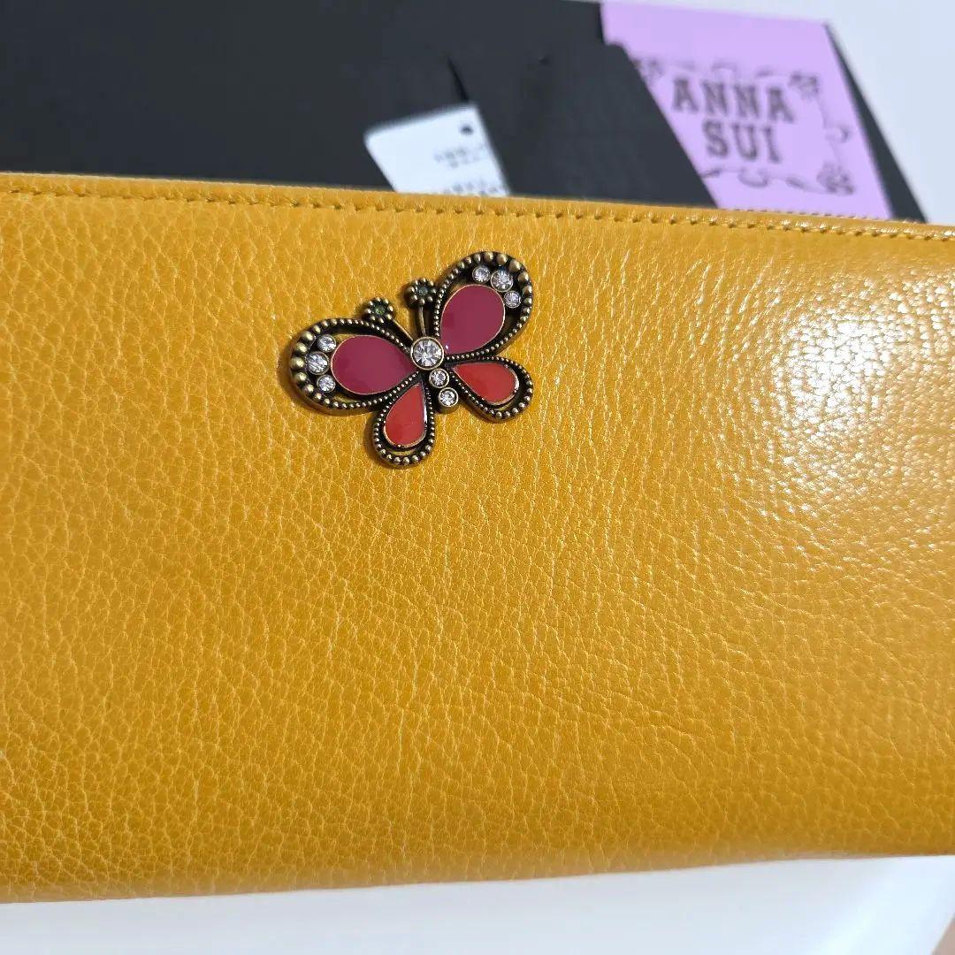 【✴️極美品・未使用✴️】ANNA SUI★アナスイ　ファスナー長財布